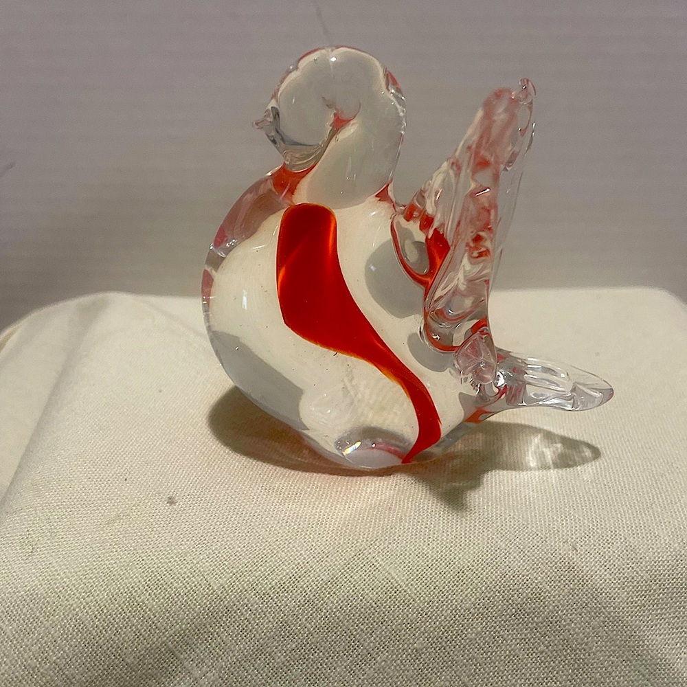 Vintage Murano Glass Bird